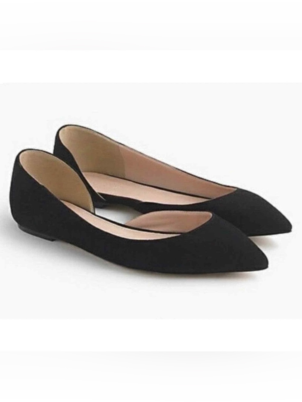 J. Crew Audrey suede flats ~ NWT